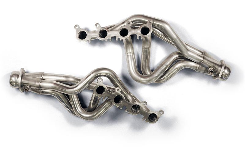 Kooks Headers 2260H430 Kooks 2016+ Chevrolet Camaro SS 1 7/8in x 3in SS Longtube Headers w/ Green Catted Connection Pipes