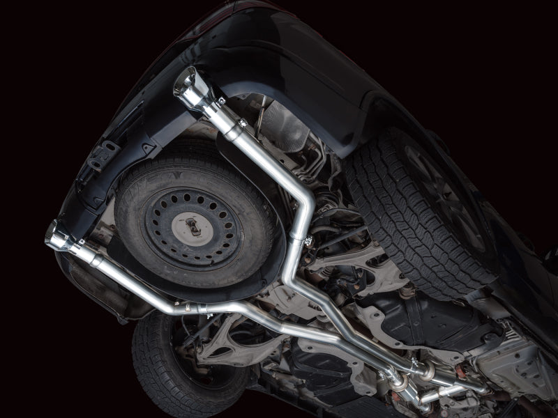 AWE Tuning 3020-32575 11-24 Dodge Durango 5.7L Track Edition Exhaust w/ Chrome Silver Tips