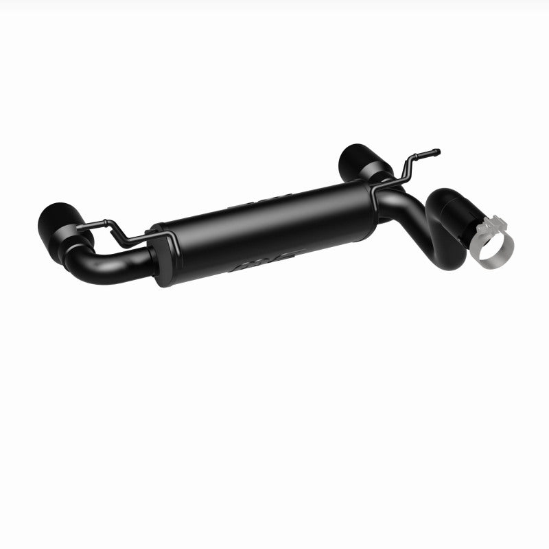 Magnaflow 19388 MagnaFlow 2018+ Jeep Wrangler 3.6L Dual Black Tip Axle-Back Exhaust