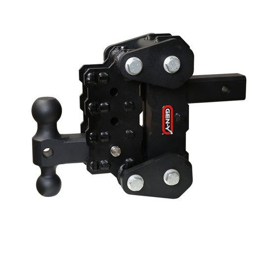 GEN-Y Hitch GH-104176XT Gen-Y Phantom-XT 2in Solid Shank 4.25in Drop 1K TW 10K Hitch w/GH-031 Dual-Ball Mount