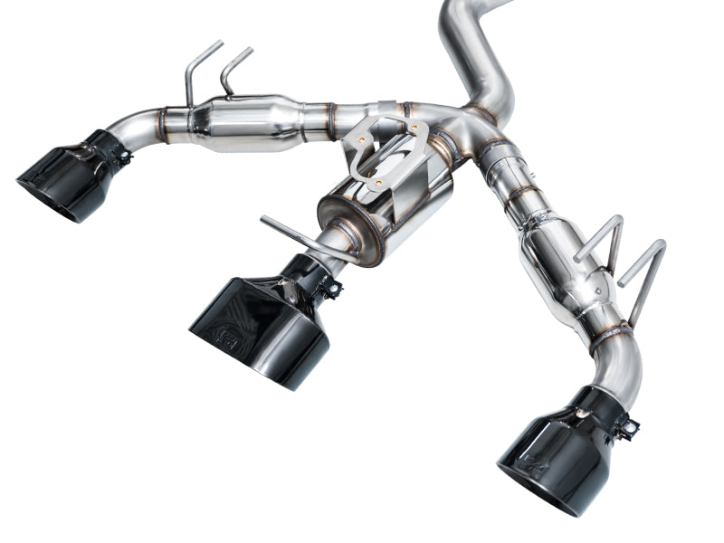 AWE Tuning 3015-53472 2023+ Toyota GR Corolla Touring Edition Exhaust - Diamond Black Tips