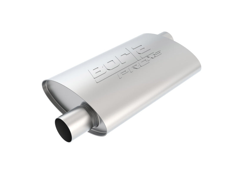 Borla 40351 PRO-XS 2.25in Tubing 14in x 4in x 9.5in Oval Offset/Offset Muffler