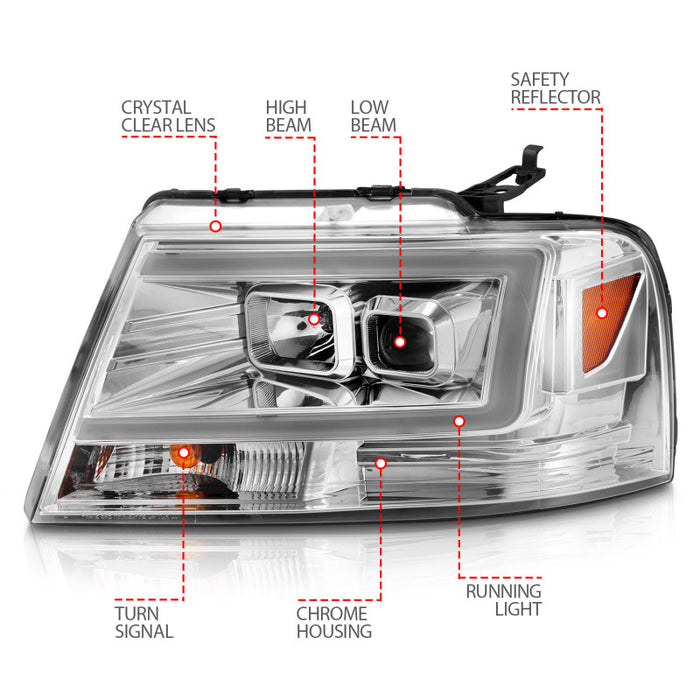 ANZO 111542 ANZ LED/Projector Headlights