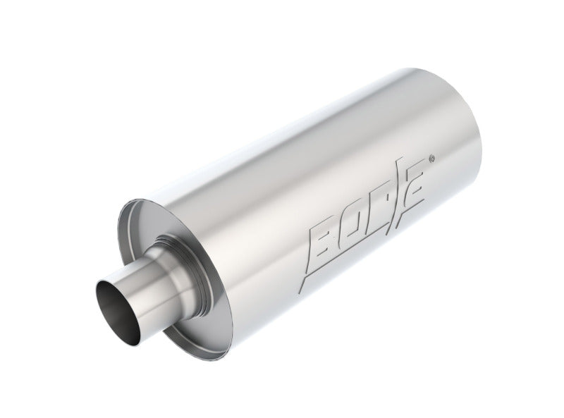 Borla 400024 Universal Performance 2.5in Inlet/Outlet Stainless Racing Muffler