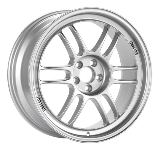 Enkei 3798956515SP RPF1 18x9.5 5x114.3 15mm Offset 73mm Bore Silver Wheel 350z/G35