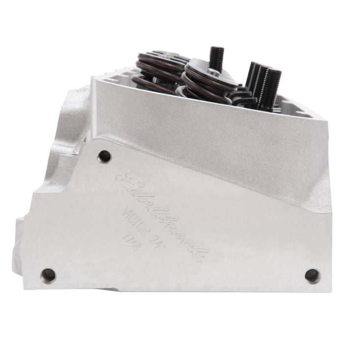 Edelbrock EDE77485 BBC 24 Degree Victor Cylinder Head - Assm.