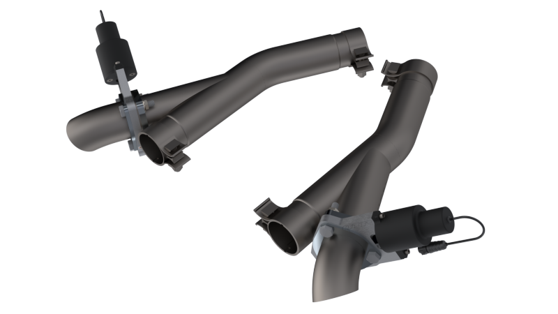 QTP 520511 2011-2024 Dodge Durango 5.7L Aggressor Cutout Pipes