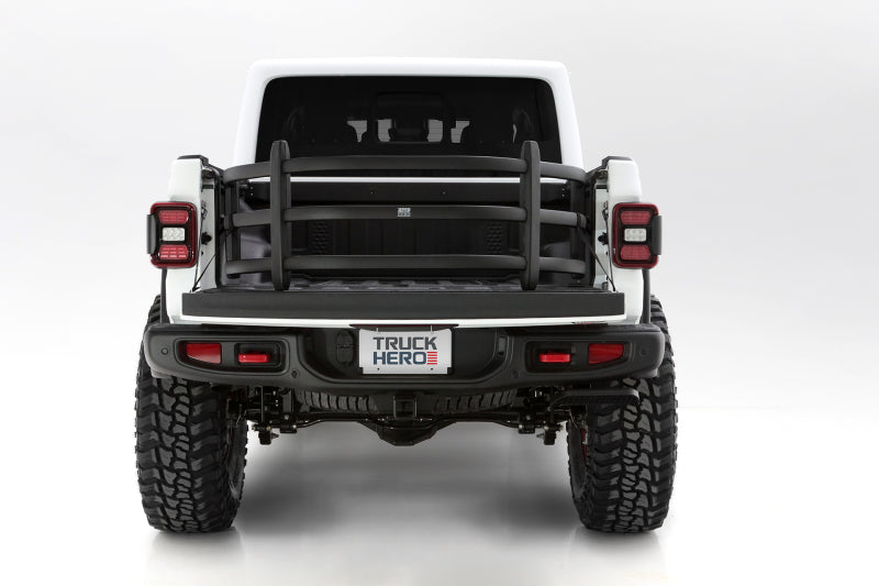 AMP Research 74833-01A 20-22 Jeep Gladiator (Does Not Work w/Tonneau Cvrs) Bedxtender HD Sport - Black