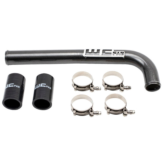 Wehrli WCF100517-GB 10-18 Dodge 6.7L Cummins (Non 13-15 w/Dual Rads/Twin CP3) Upper Coolant Pipe - Gloss Black