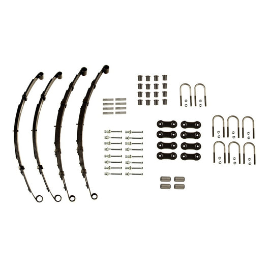 OMIX 18290.13 Omix Leaf Spring Kit W/O Shocks- 87-95 Jeep Wrangler