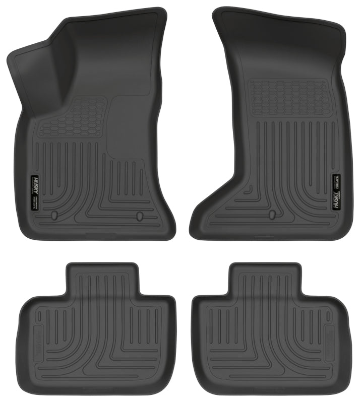 Husky Liners 98081 11-12 Dodge Charger/Chrysler 300 (AWD Only) WeatherBeater Combo Black Floor Liners