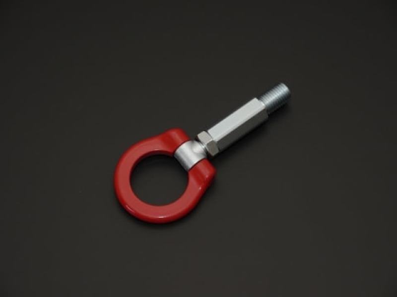 Cusco 460 017 F Steel Folding Swivel Joint Tow Hook - Red - Front & Rear for Mazda MX-5, RX-8