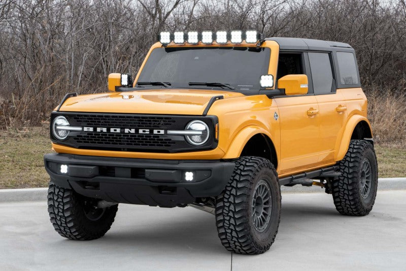 Diode Dynamics DD7264 Bronco SS5 Pro CrossLink Windshield - White Combo Lightbar Kit
