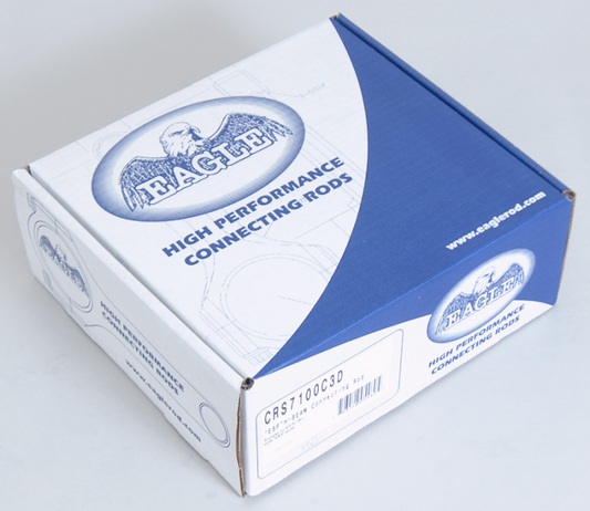 Eagle EAGCRS7100C3D BBC 4340 Forged H-Beam Rods 7.100in