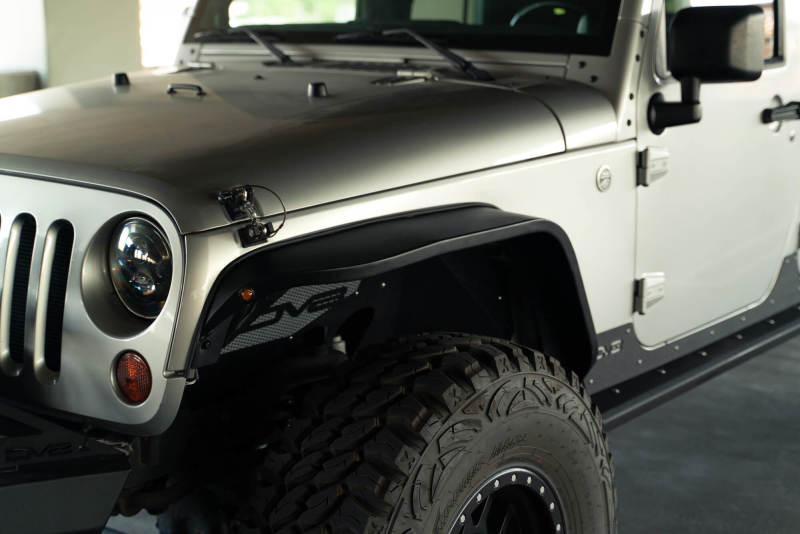 DV8 Offroad FDJK-07 07-18 Jeep Wrangler JK Slim Fender Flares