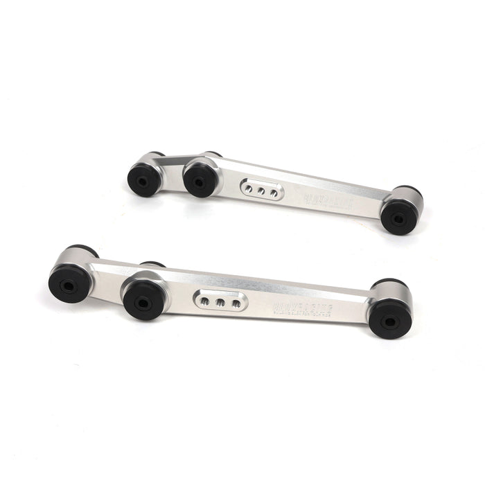 BLOX Racing BXSS-21203-RAW-V2 90-01 Integra, 89-95 Civic, CRX, Del Sol V2 Billet Rear LCA Poly Bushings - Raw