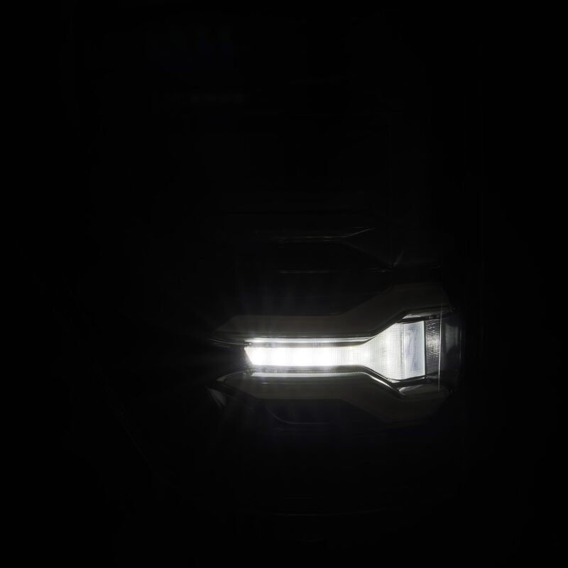 AlphaRex 653010 21-22 Ford F150 LUXX LED Projector Tail Lights - Alpha-Black