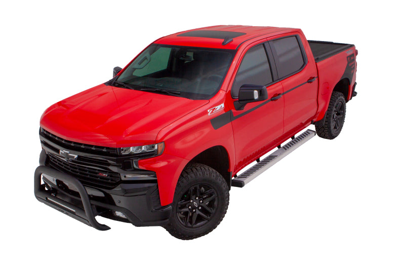 LUND 28665044 Lund 2019 Chevy Silverado 1500 Crew Cab Summit Ridge 2.0 Running Boards - Stainless