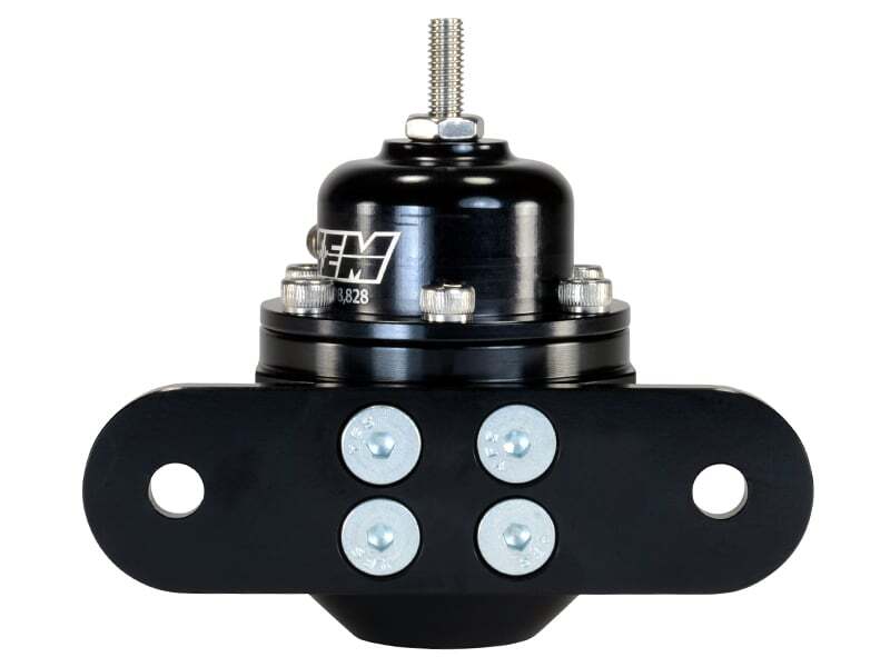 AEM 25-302BK Universal Black Adjustable Fuel Pressure Regulator