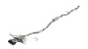 Borla 140986CB 2024 Acura Integra Type S ATAK Cat-Back Exhaust System - Coated Black