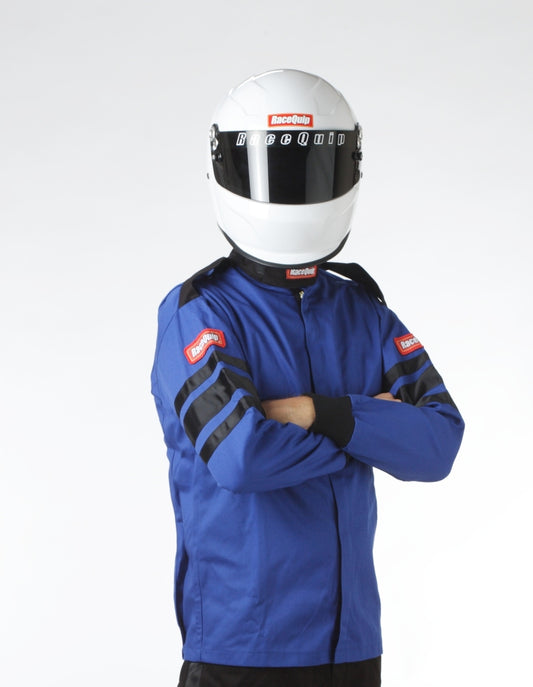 Racequip 111028 RaceQuip Blue SFI-1 1-L Jacket - 3XL