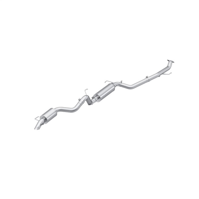 MBRP S5344304 24-26 Toyota Land Cruiser 2.4L 3in Cat-Back Single Rear High-Clearance Turn Down - T304