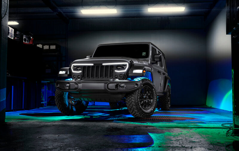 ORACLE Lighting 5837-PRO Oracle VECTOR Series Full LED Grille - Jeep Wrangler JL/JT - NA