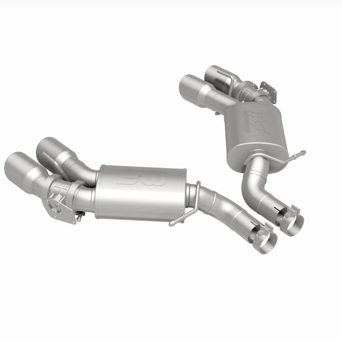 Magnaflow 19336 MagnaFlow 2016 Chevy Camaro 6.2L V8 Competition Axle Back w/ Quad Polished Tips