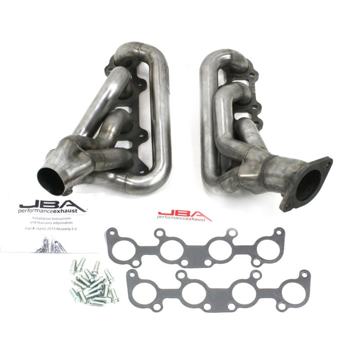 JBA 1689S 15-20 Ford Mustang 5.0L Coyote 1-3/4in Primary Raw 409SS Cat4Ward Header