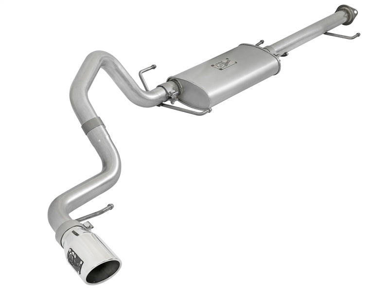 aFe 49-06039-P Scorpion 2-1/2in Alum Steel Cat-Back Exhaust w/ Polished Tips 07-17 Toyota FJ Cruiser V6 4.0L