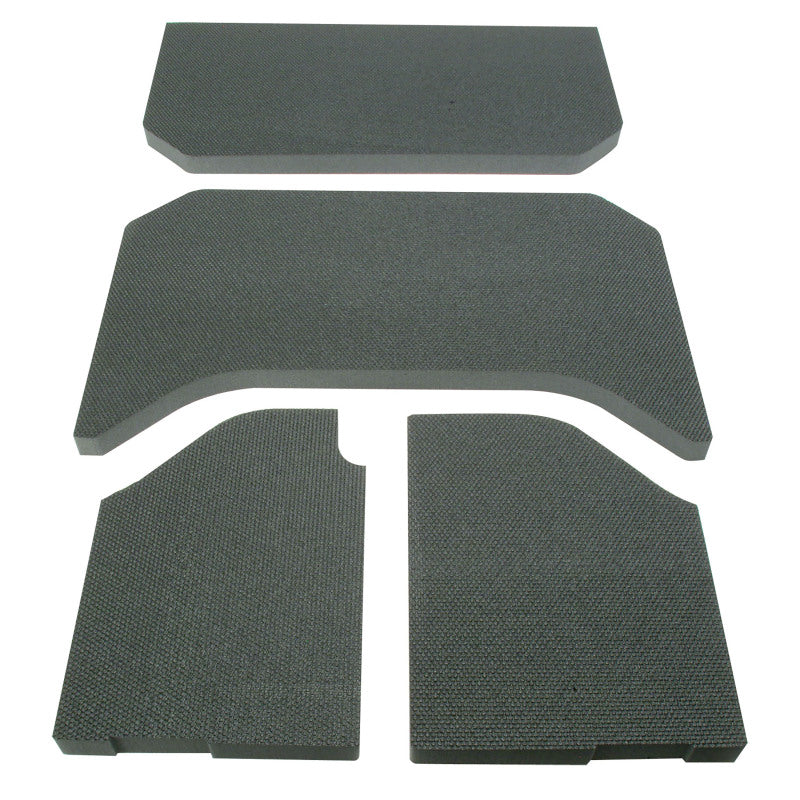 DEI 50131 07-10 Jeep Wrangler JK 4-Door Boom Mat Headliner - 4 Piece - Black