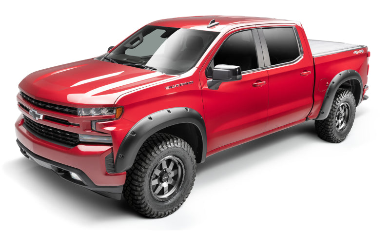 Bushwacker 48108-08 17-20 Chevrolet Colorado Excl. ZR2 (5ft. Bed) Forge Style Flares 4pc - Black