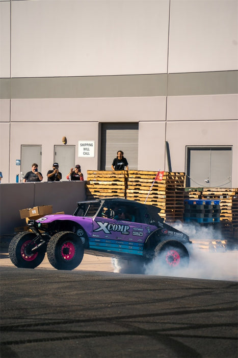 Rigid Industries 36117-SHREDDY x SHREDDY 360-Series 4in Lights w/Wt Bcklght (2) + 6 Covers (2 Pink/2 Teal/2 Blk)