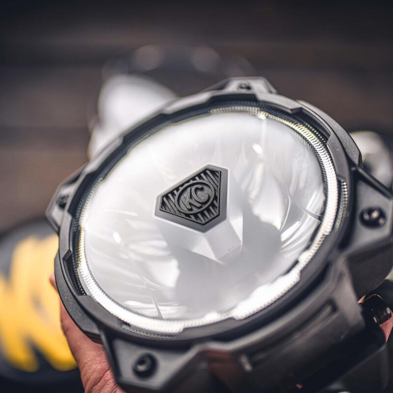 KC HiLiTES 91403 Gravity Titan LED 6in. - Pair Pack (Wide-40 Beam)