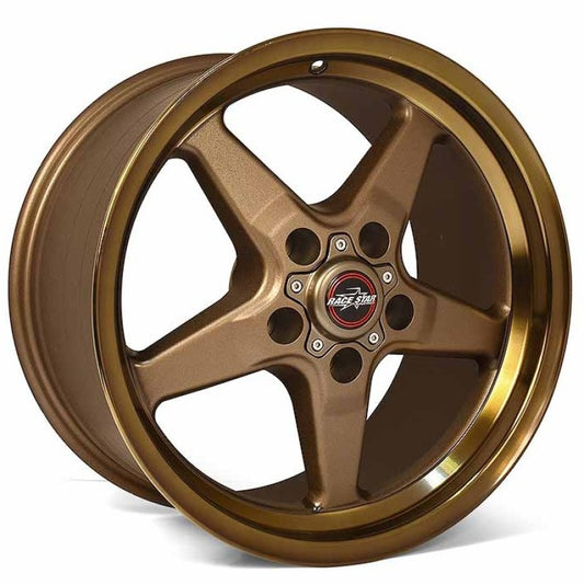 Race Star 92-795452BZ 92 Drag Star Bracket Racer 17x9.5 5x115BC 6.125BS Bronze