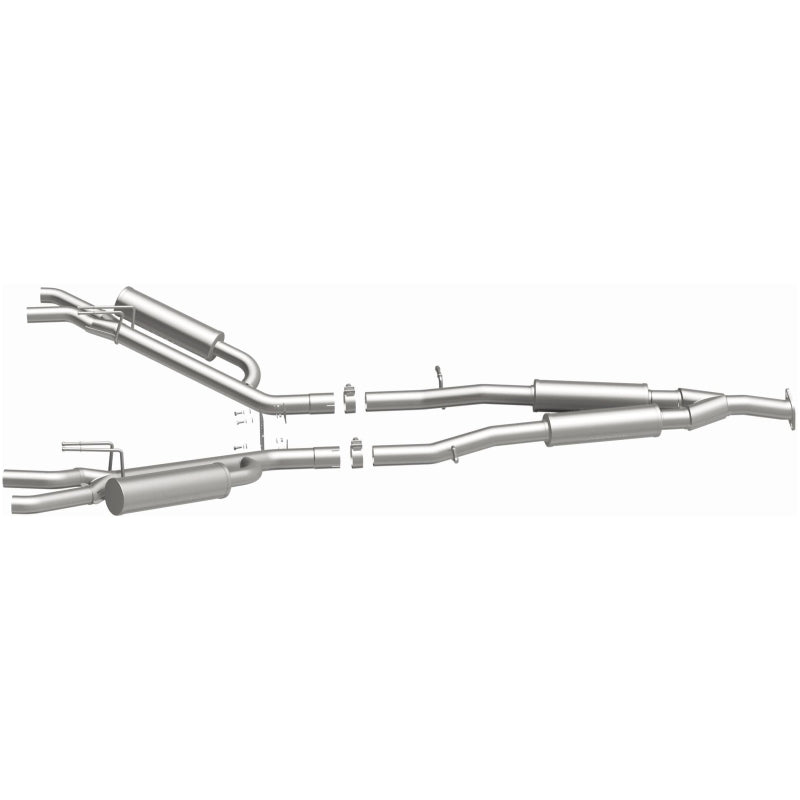 Magnaflow 19405 MagnaFlow Cat-Back Competition Exhaust 18-19 Kia Stinger L4-2.0LGAS Quad 2.5in Stainless Tips