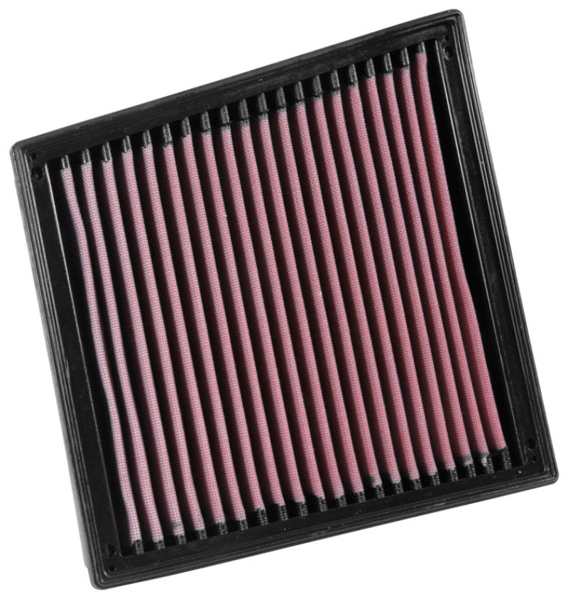 K&N Engineering 33-5065 K&N 2017 Chevrolet Silverado 2500HD V8-6.6L DSL Replacement Drop In Air Filter