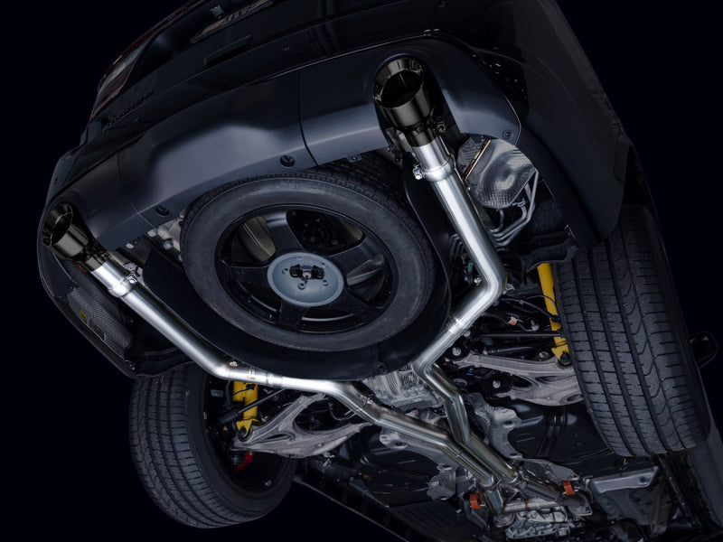 AWE Tuning 3020-33952 18-23 Dodge Durango SRT & Hellcat Track Edition Exhaust - Diamond Black Tips