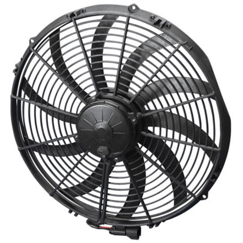 SPAL 30102113 2467 CFM 16in High Performance Race Fan - Pull/Curved (VA18-AP70/LL/F-59A)