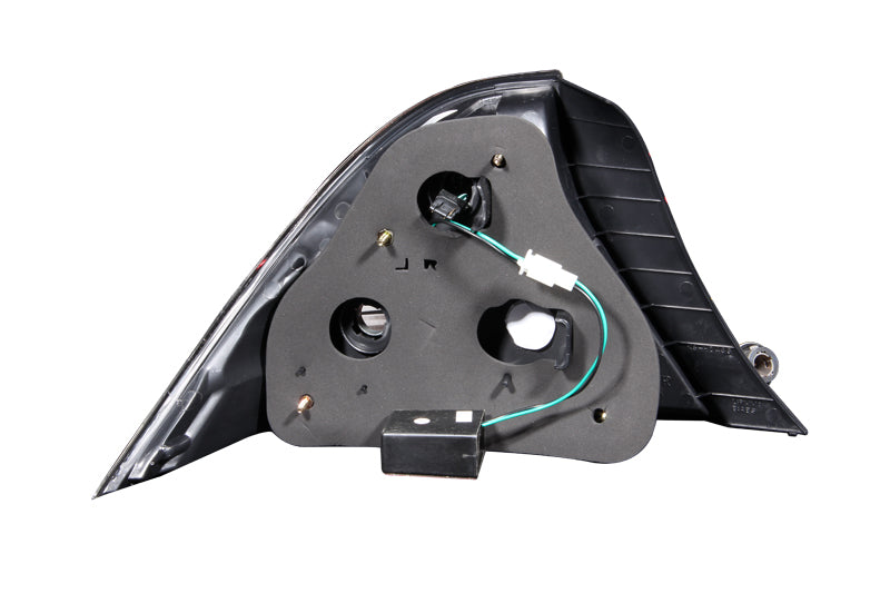 ANZO 321035 2004-2005 Honda Civic LED Taillights Black