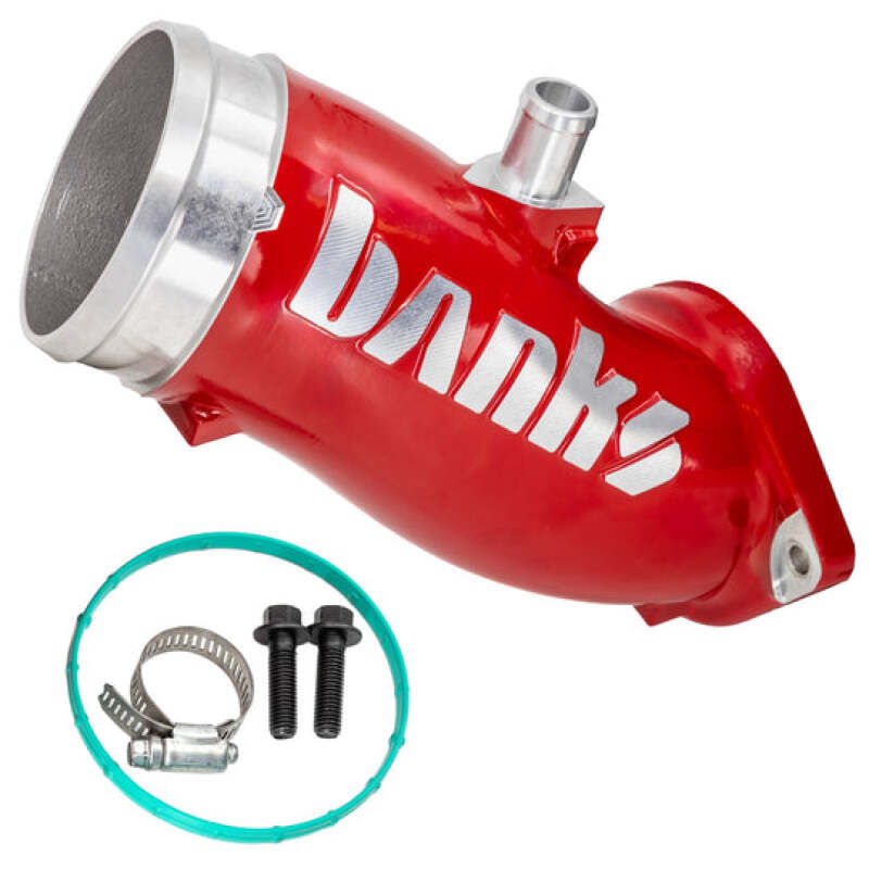 Banks Power 42792-R 17-24 Chevrolet/GMC 2500/3500 6.6L Duramax L5P Monster-RAM Turbo Inlet Elbow - Red