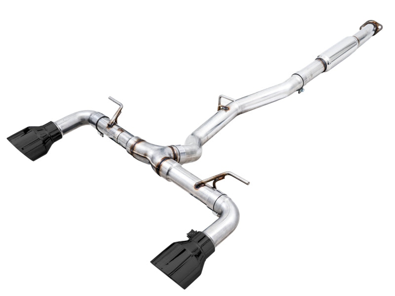 Awe Tuning AWE3020-33279 BRZ GR86 FR-S Exhaust Dual Outlet Black Tips
