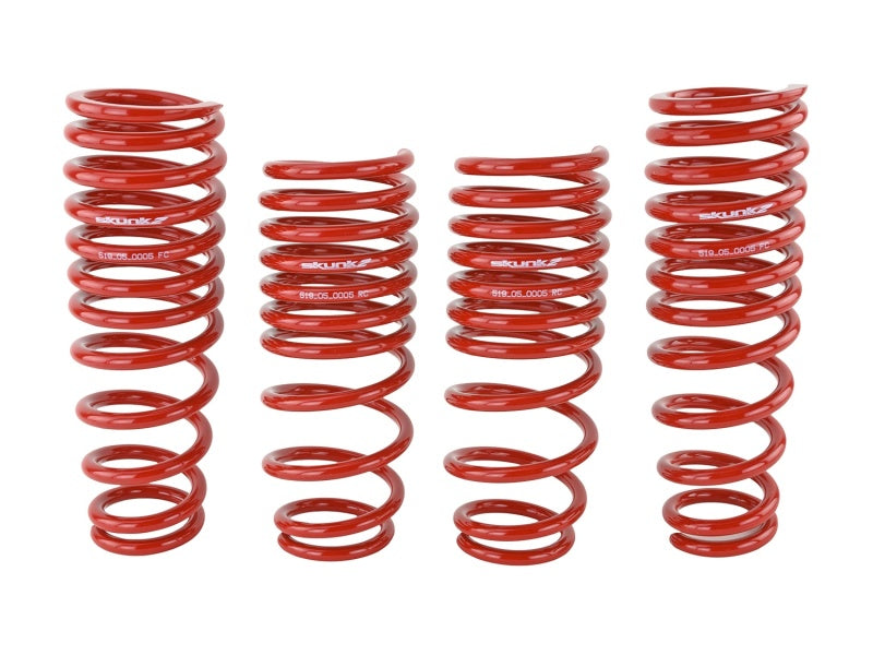 Skunk2 Racing 519-05-1480 Skunk2 92-95 Honda Civic/Del Sol Lowering Springs (2.50in - 2.25in.) (Set of 4)