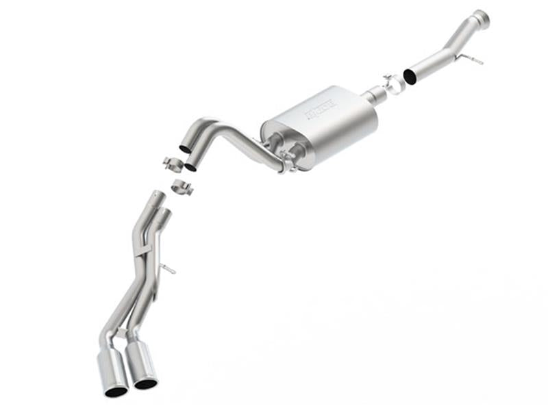Borla 140652 2015 Cadillac Escalade/Yukon Denali 6.2L V8 AT 2WD/4WD Split Side Exit SS S-Type CB Exhaust