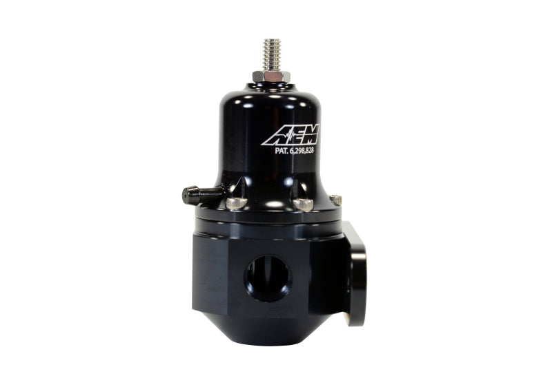 AEM 25-305BK High Capacity Universal Black Adjustable Fuel Pressure Regulator