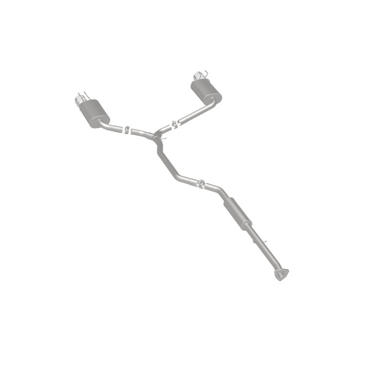 Magnaflow 19181 MagnaFlow Sys C/B 2015 Honda Accord 3.5L V6 2.5in SS Dual Split Rear Polished 4.5 Tip