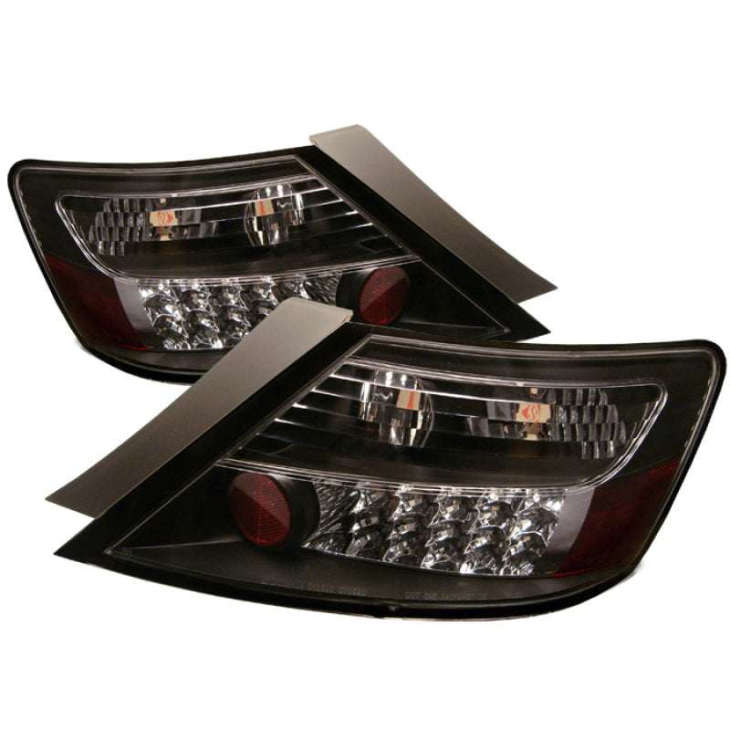 SPYDER 5004499 Spyder Honda Civic 06-08 2Dr LED Tail Lights Black ALT-YD-HC06-2D-LED-BK