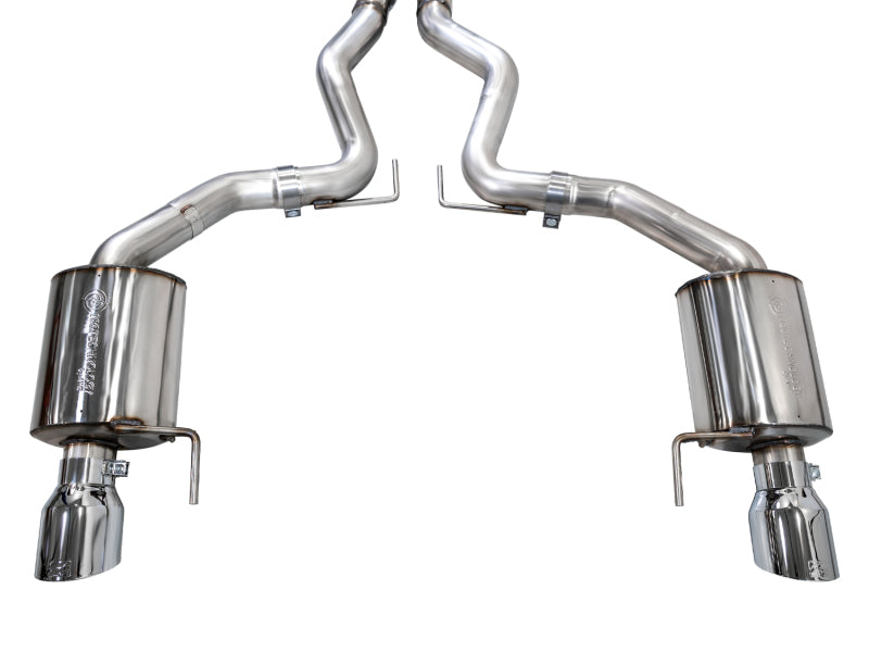 AWE Tuning 3015-32650 AWE 2024 Ford Mustang GT Fastback S650 RWD Touring Catback Exhaust w/ Dual Chrome Silver Tips