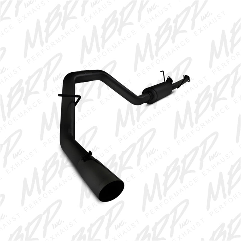 MBRP S5314BLK 2009-2014 Toyota Tundra 5.7L EC-Std. & SB/CC-SB 3in Cat-Back Single Side AL - Black