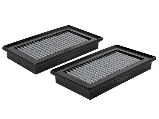 aFe 31-10273-MA Magnum FLOW Pro DRY S OE Replacement Filter (Pair) 14-19 Infiniti Q50 V6 3.5L/3.7L